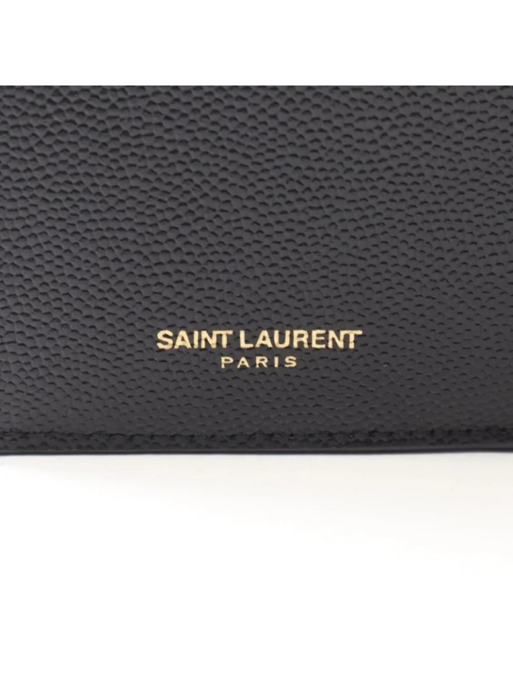 Saint Laurent Paris Bifold Wallet Uptown Compact Black Leather - Picture 6 of 9
